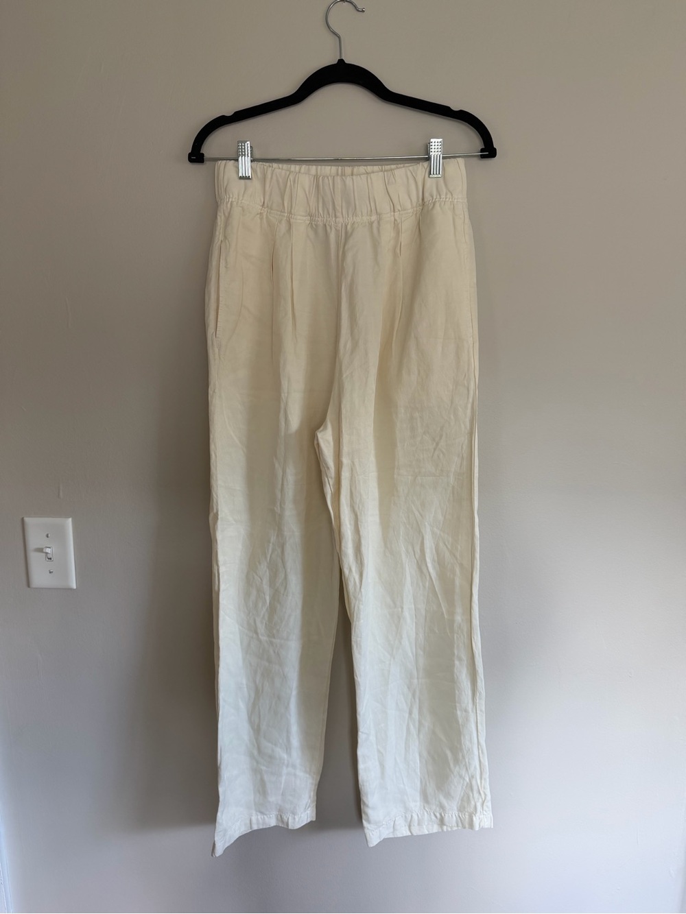 Les Tien Ivory pleated pants